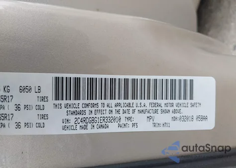 2014 Dodge Grand Caravan Se from USA, damaged, VIN 2C4RDGBG1ER332010